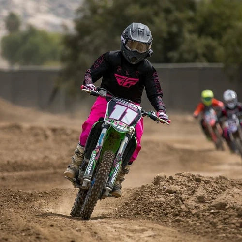 Girls and dirt bikes best sale