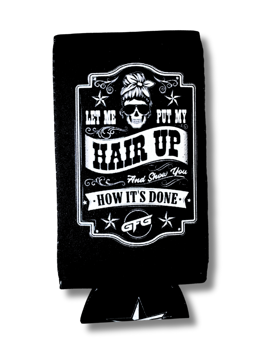 Hair Up Koozie