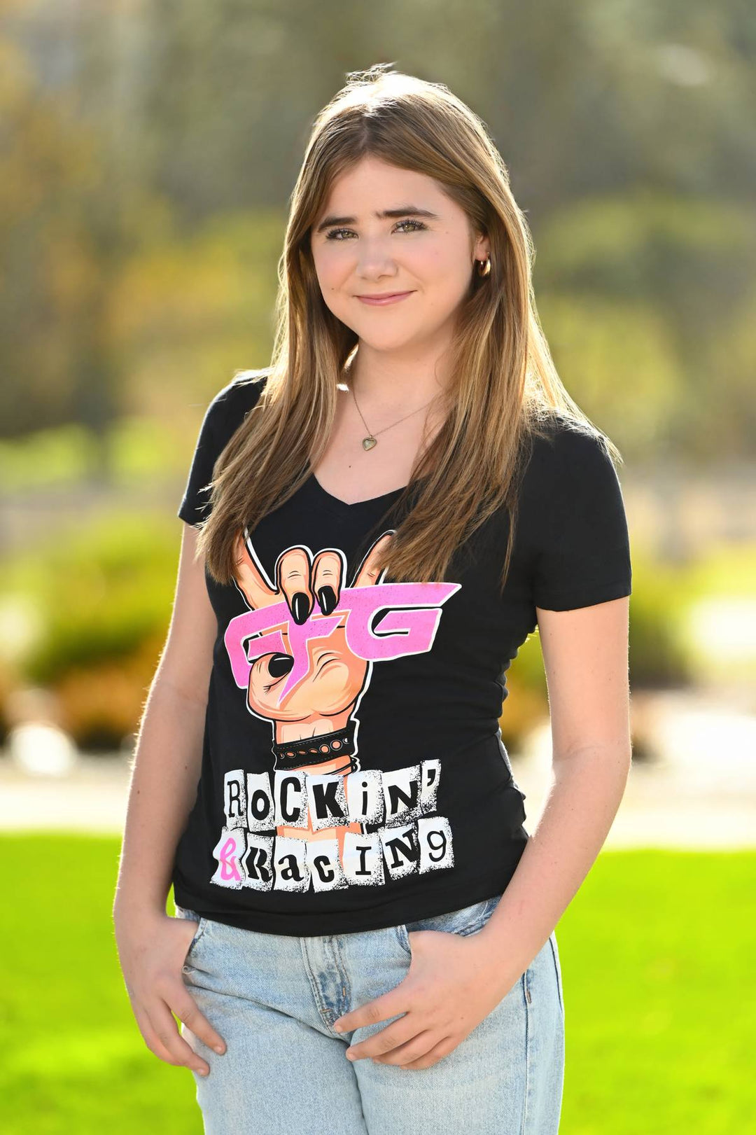 Youth Rockin' & Racing T-Shirt