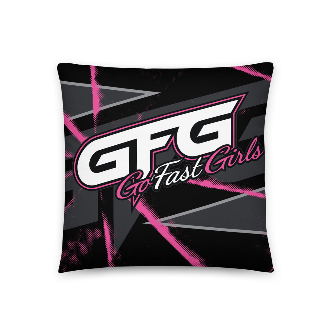 Black Starburst Pillow