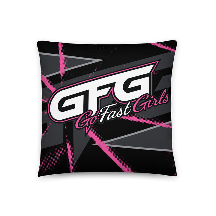 Black Starburst Pillow