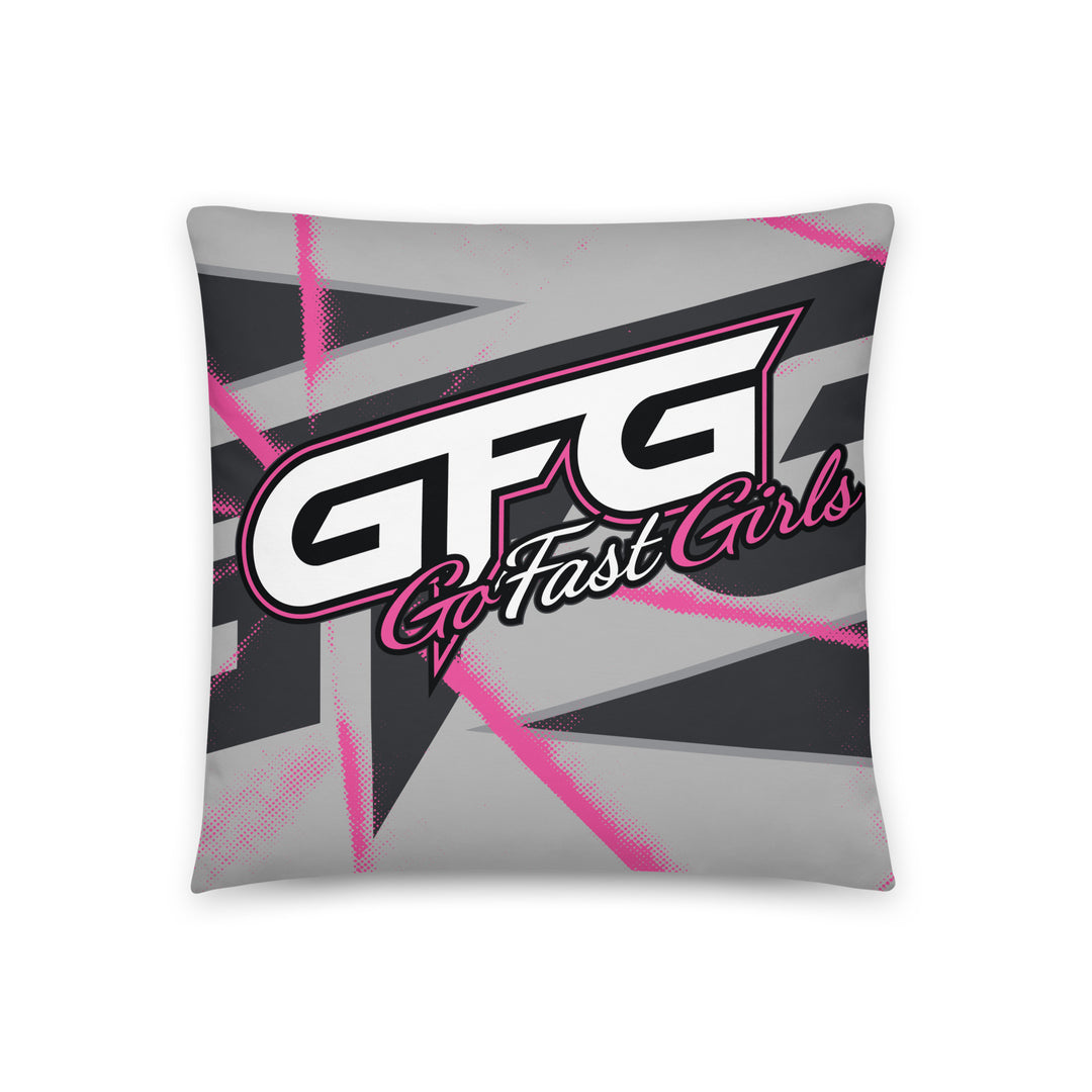 Grey Starburst Pillow
