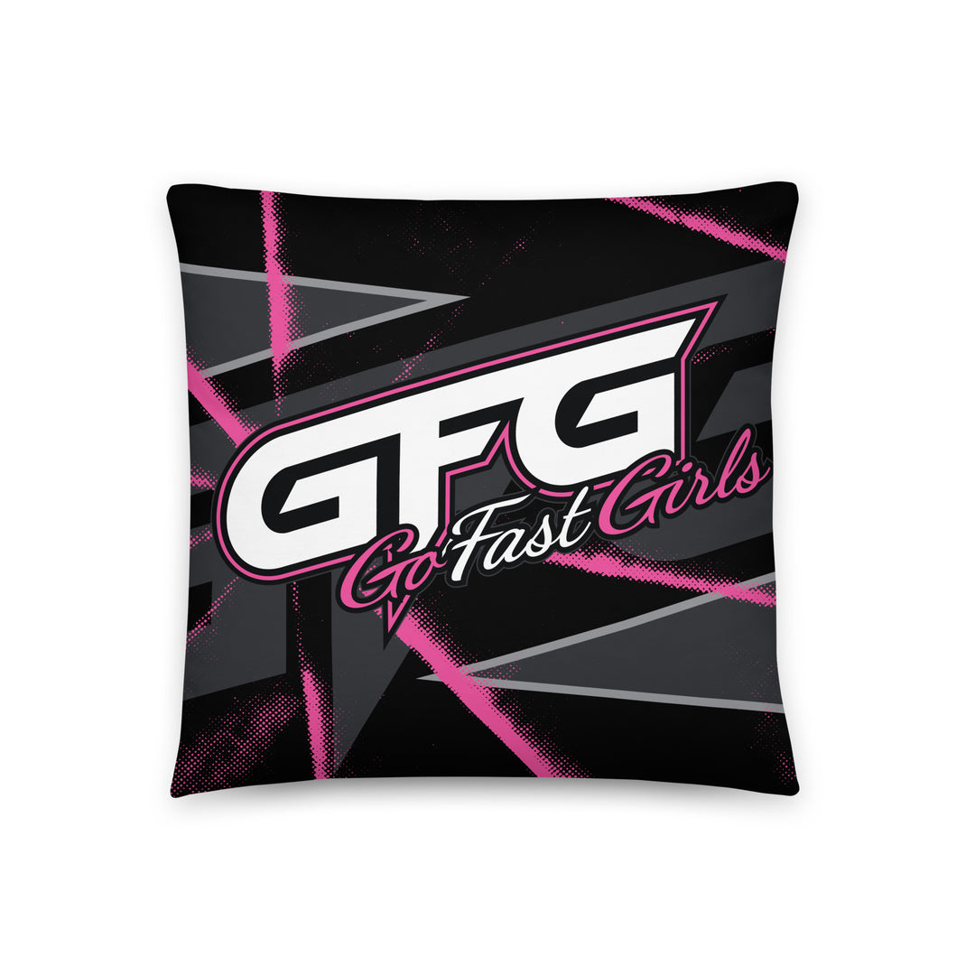 Black Starburst Pillow