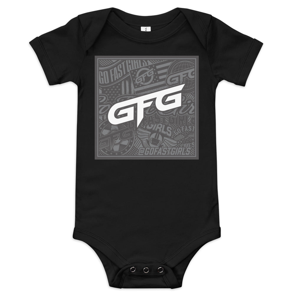 AOP Baby Onesie