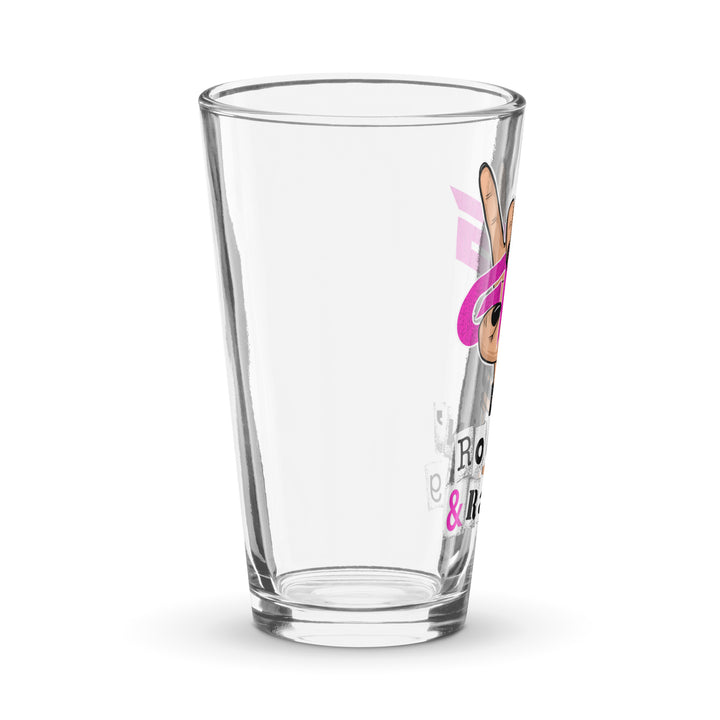 Rockin' & Racing Drink Glass