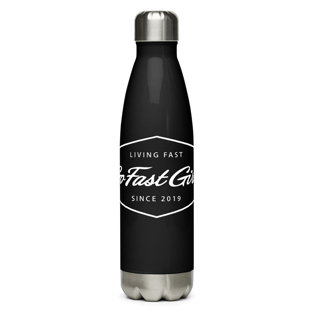 Living Fast Stainless Steel Water Bottle