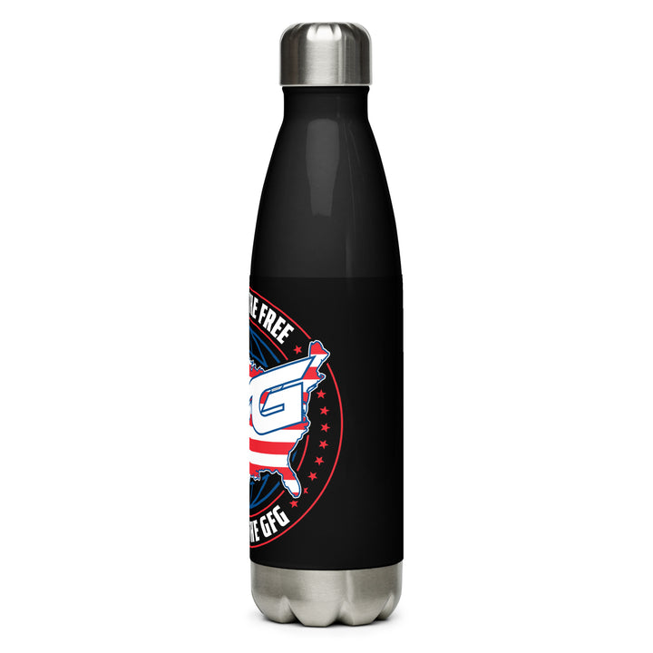 Land of the Free Steel Water Bottle