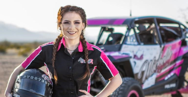 Michelle Reiser Racer GFG Feature Racer: Meet Competitive Off-Road Racer Michelle Barazza ...
