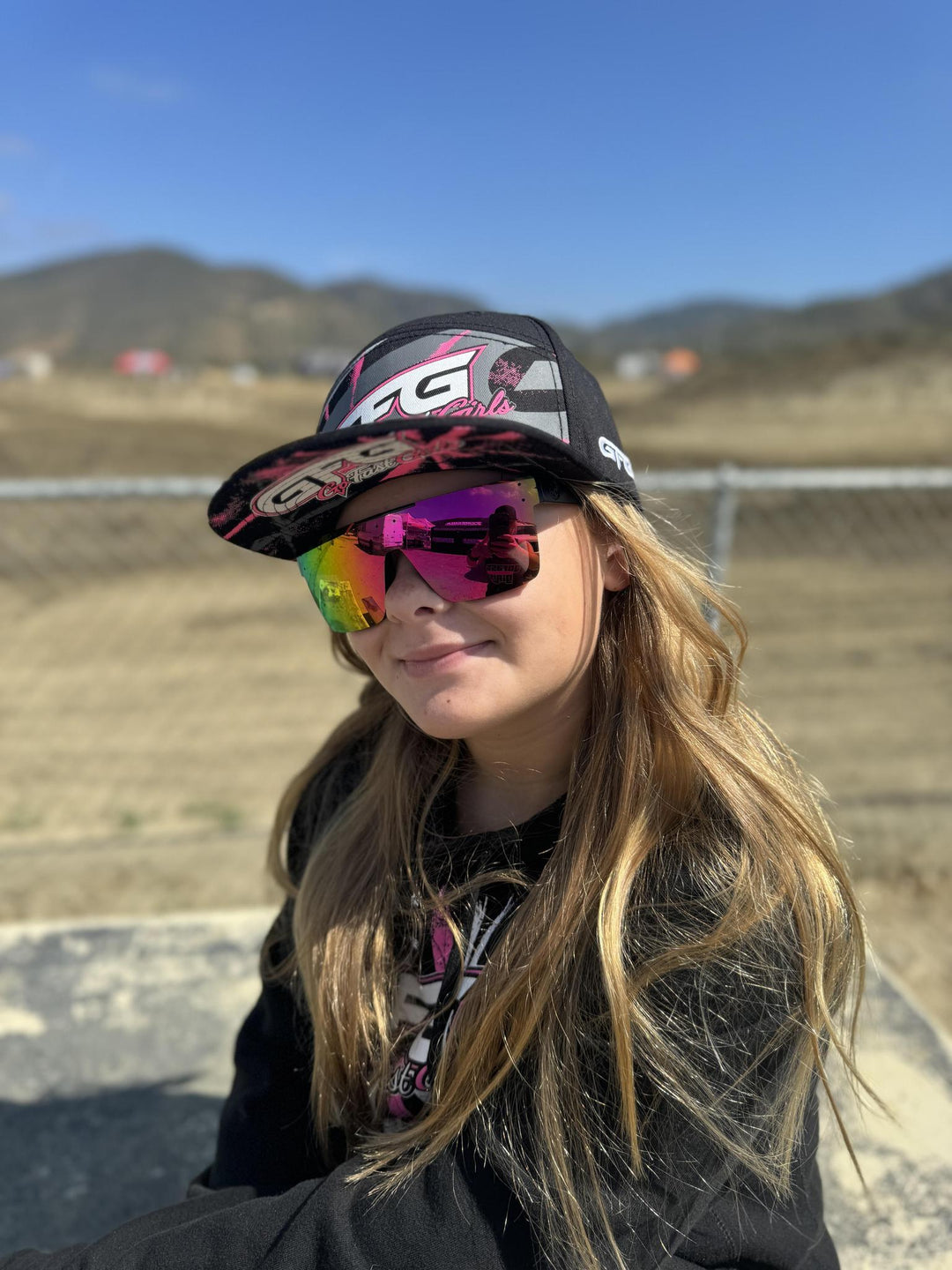Pink Starburst Hat