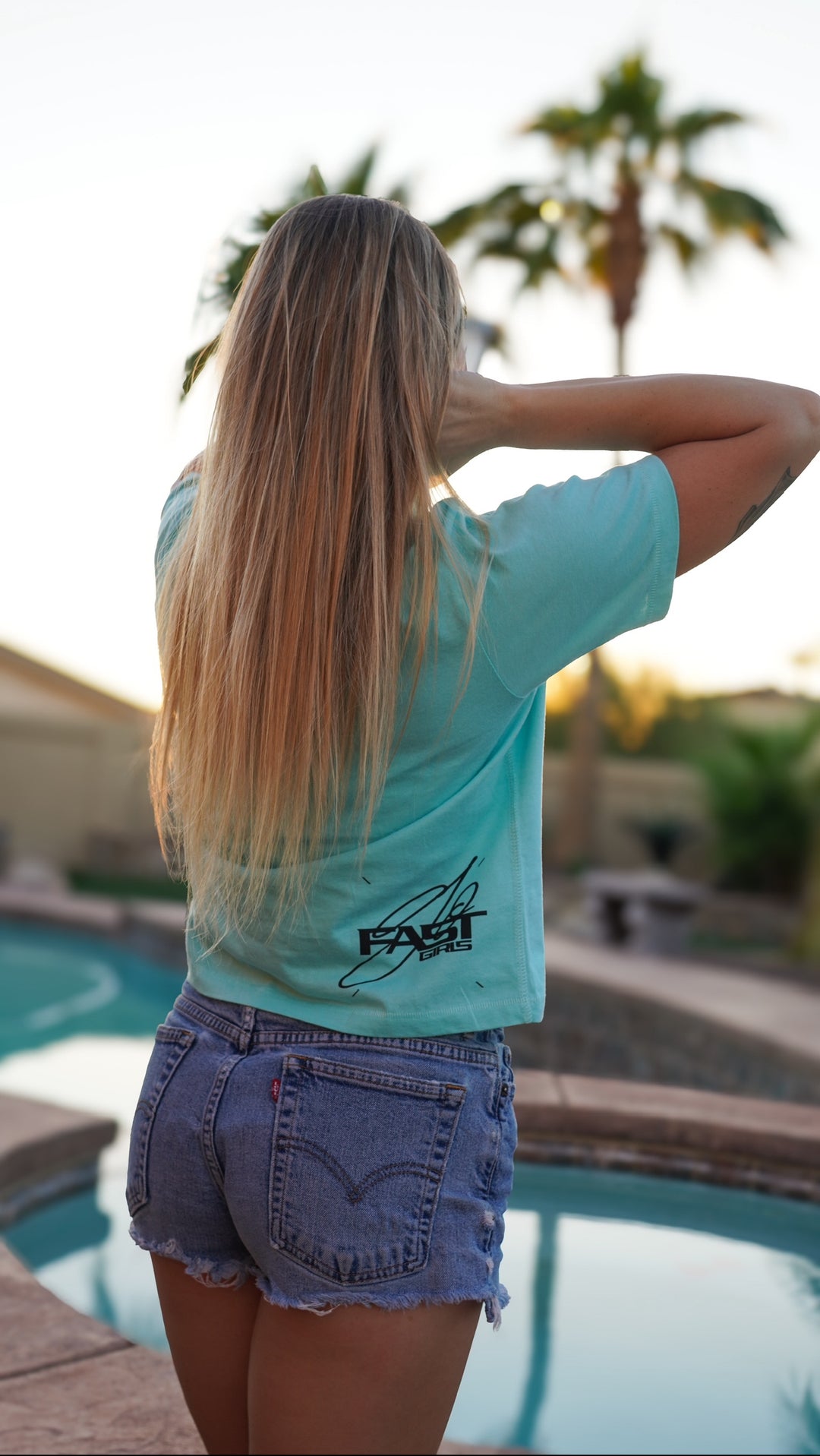 Script Boxy T-Shirt