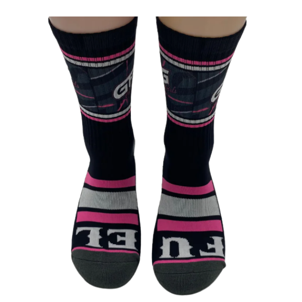 Pink Starburst Socks