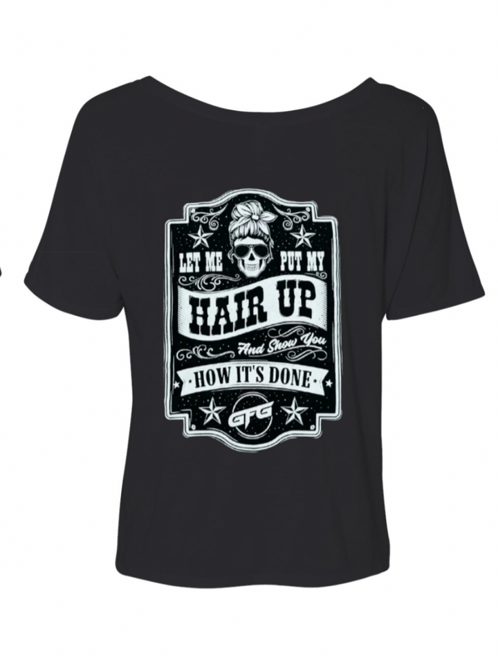 Hair Up Slouchy T-Shirt