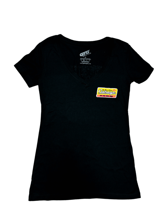 Vintage Garage V-Neck T-shirt