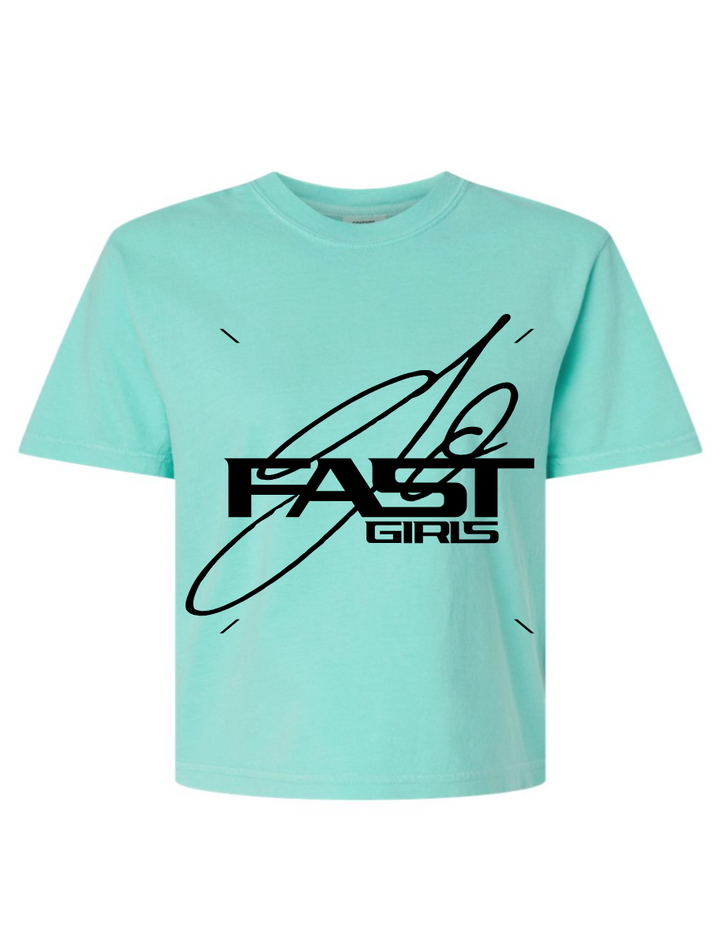 Script Boxy T-Shirt