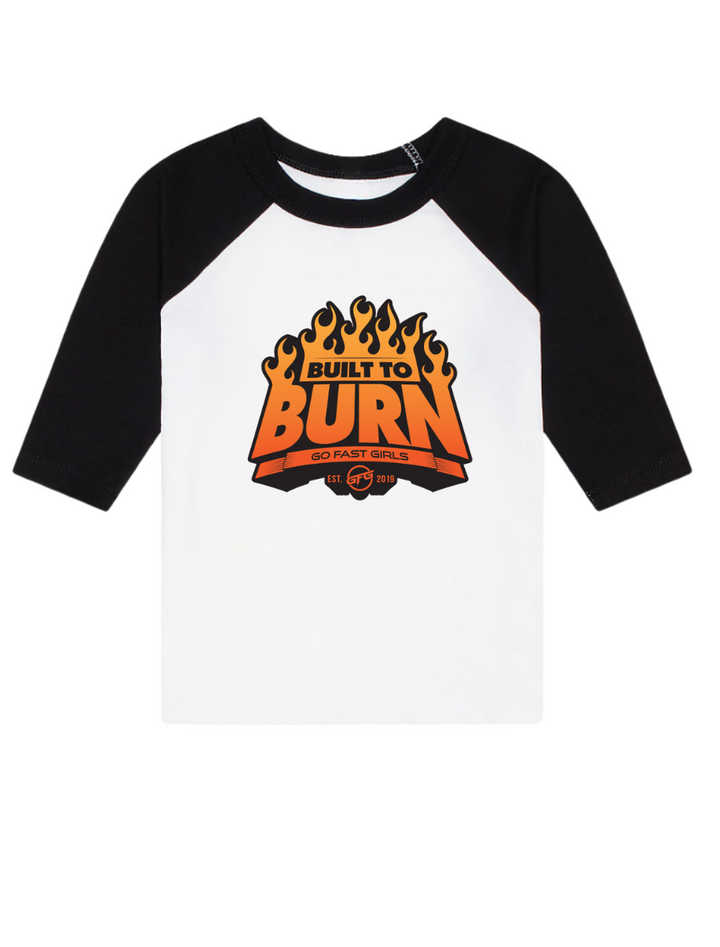 Youth Built To Burn 3/4 Sleeve T-Shirt