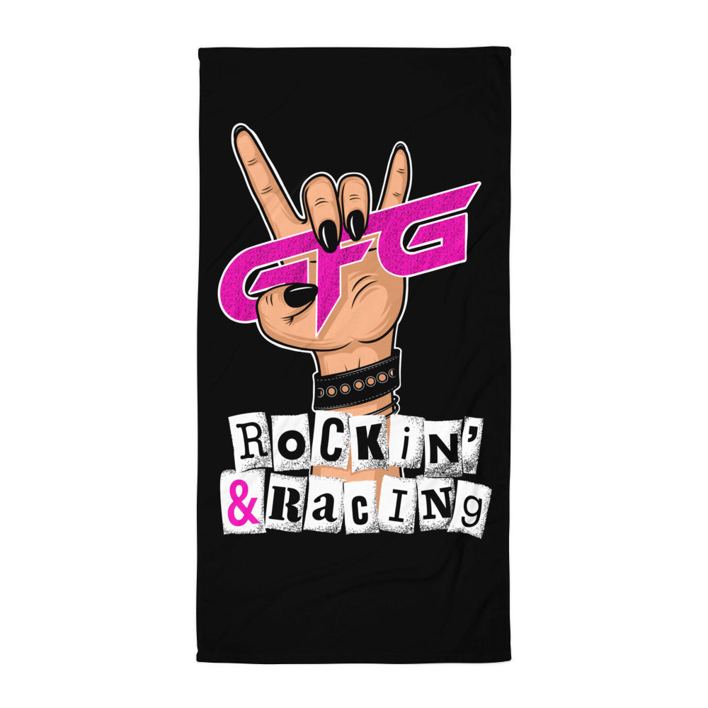 Rockin' & Racing Towel