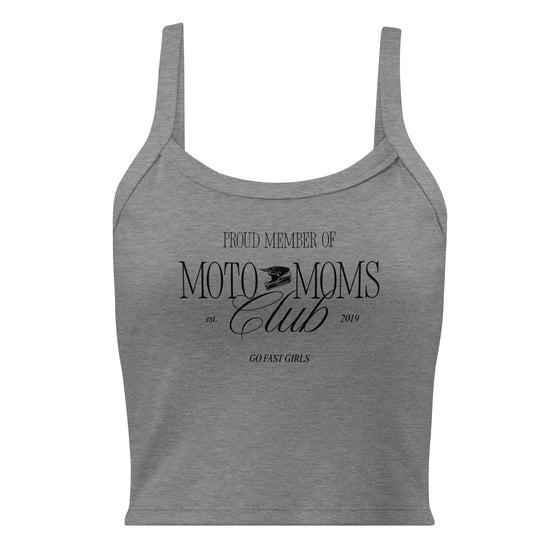 Moto Moms Club Crop Tank
