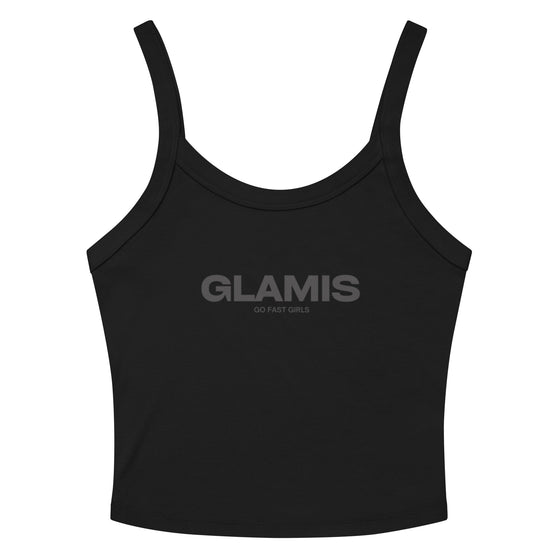 Glamis micro-rib tank top
