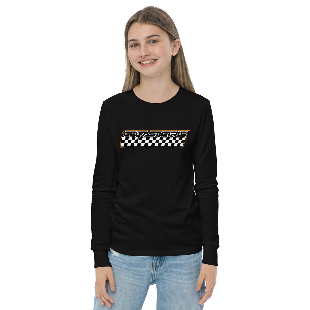 Chasin' Checkers Long Sleeve T-Shirt - Youth