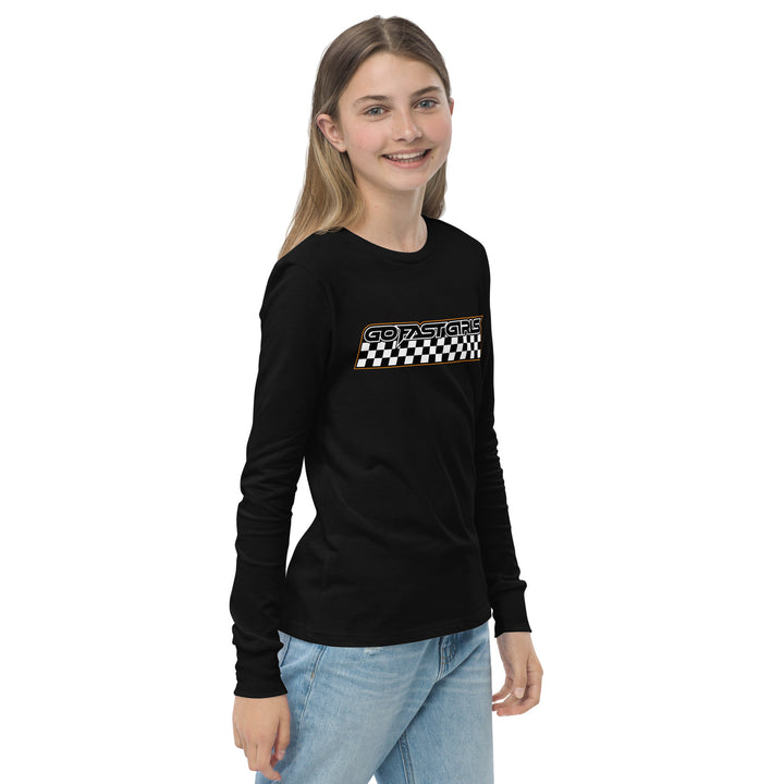 Chasin' Checkers Long Sleeve T-Shirt - Youth